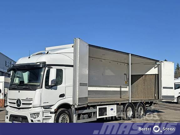 Mercedes-Benz Actros 2546L Termo 21 paller ekeri med Carrier kjø Box body trucks
