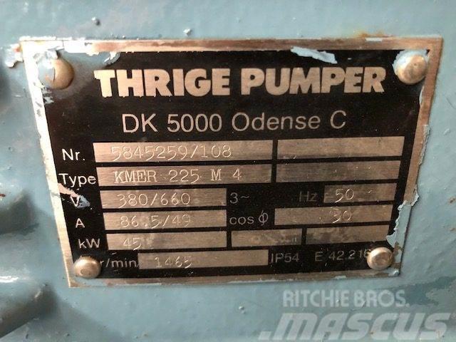  Thrige/Helkama pumpe LKM-HF 3X10 Waterpumps