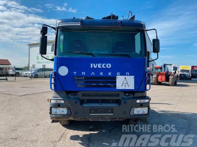 Iveco TRAKKER 440 6x4 for containers with crane,vin872 Hook lift trucks