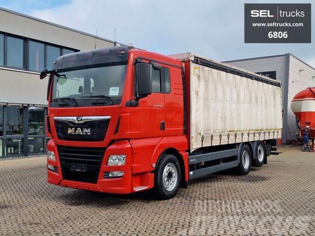 MAN TGX 26.500 / Intarder / Lenk-Liftachse / Xenon Curtainsider trucks