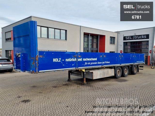 Schmitz Cargobull SPR 24 / Staplerhalterung / Lenkachse /Liftachse Flatbed/Dropside semi-trailers