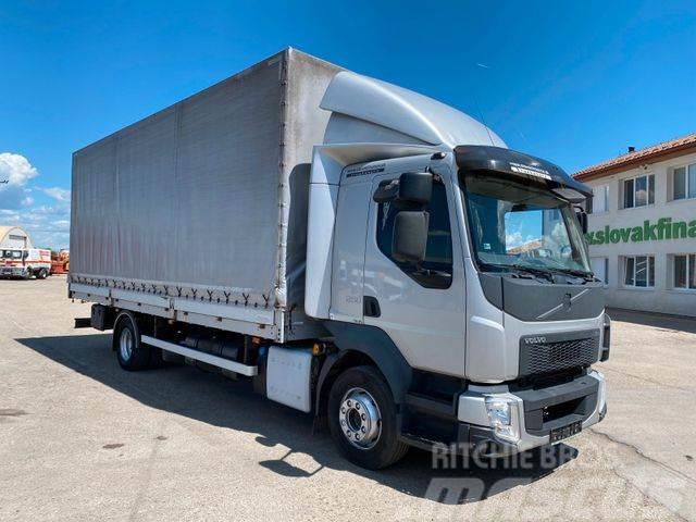 Volvo FL 250 with plane and sides vin 125 Curtainsider trucks