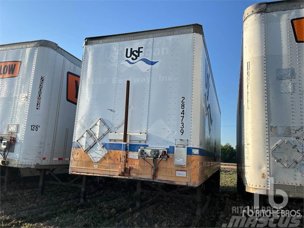 Great Dane 28 ft S/A Box body semi-trailers