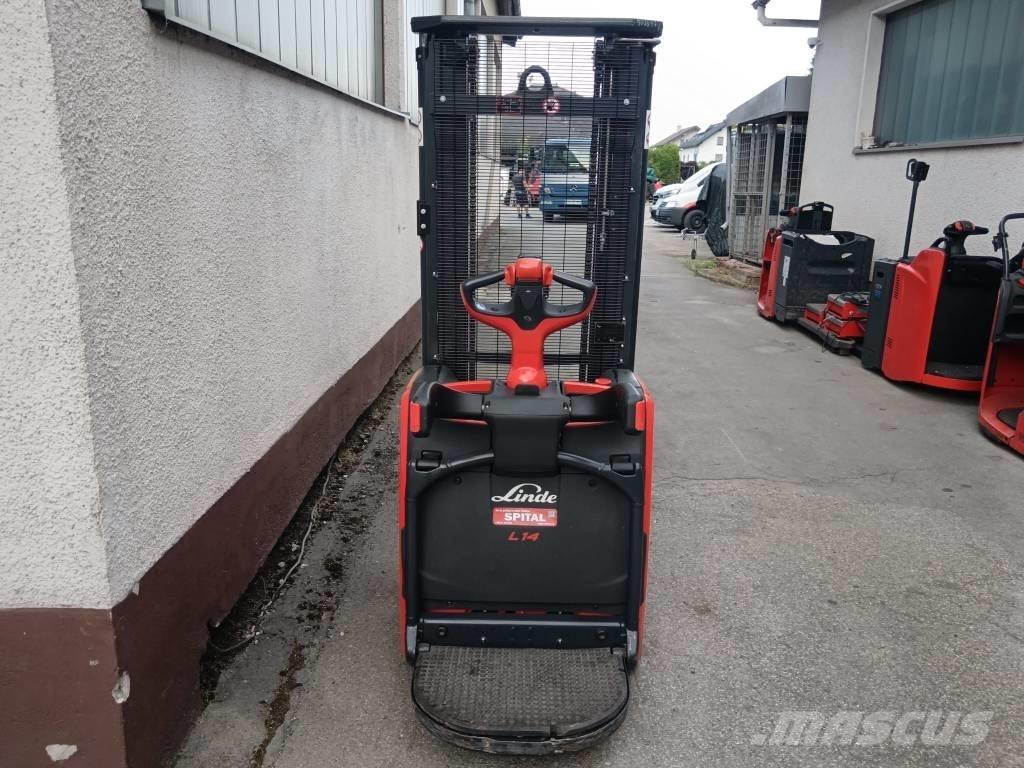 Linde L14AP Transpallet uomo a terra