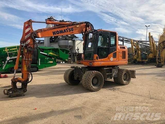 Komatsu PW148-10 Escavatori gommati