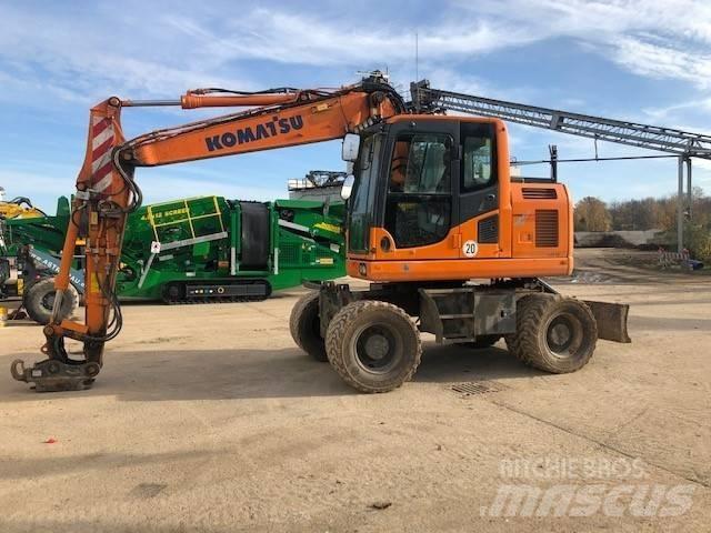 Komatsu PW148-10 Escavatori gommati