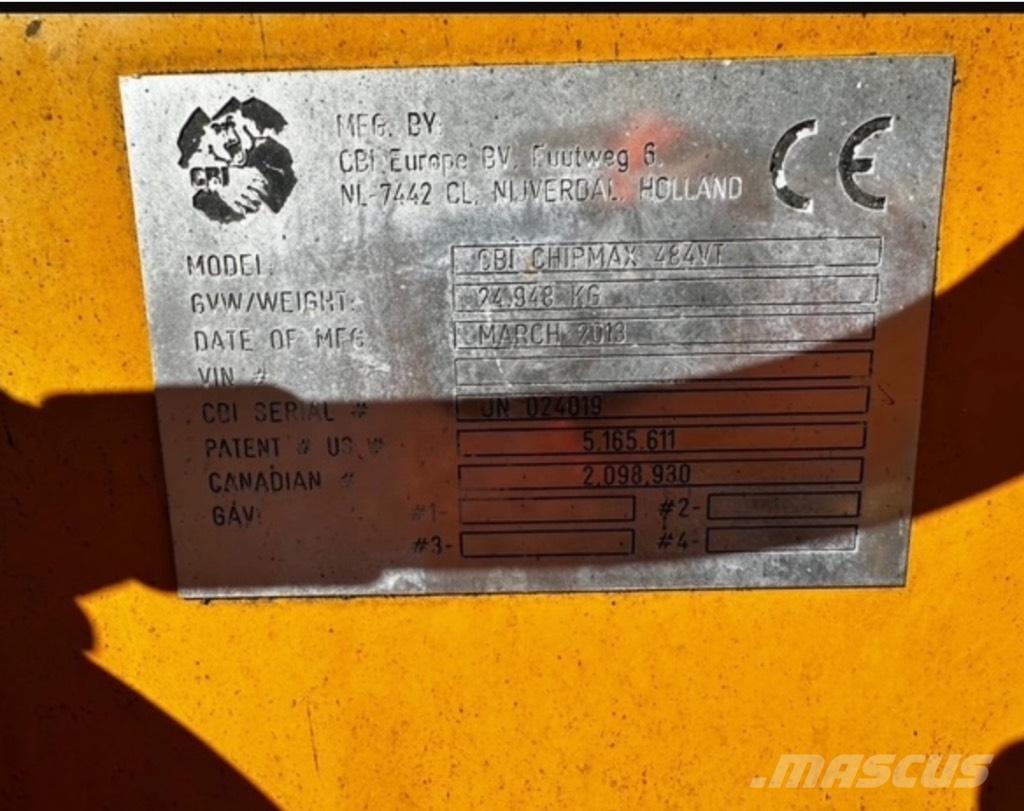 CBI Chipmax 484VT Cippatrice