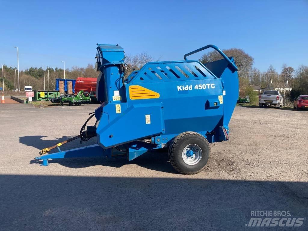  KIDD 450 TC Trinciatrici, tagliatrici e srotolatrici per balle