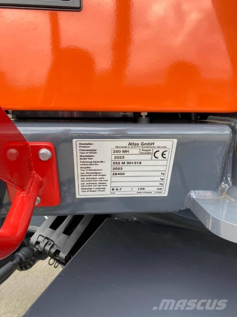 Atlas 250MH Movimentazione rifiuti