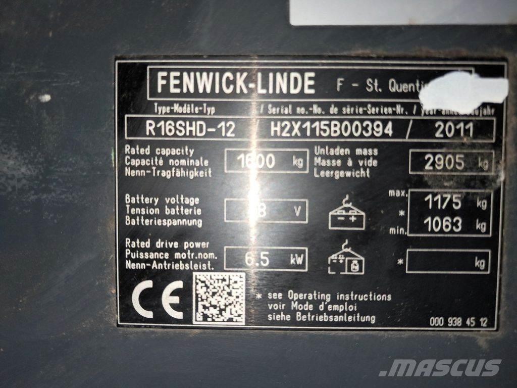 Linde R16SHD-12 Carrello retrattile