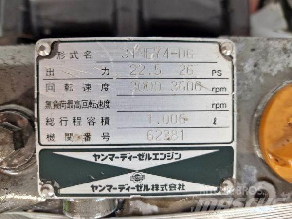 Yanmar 3TNE74-DG Motori