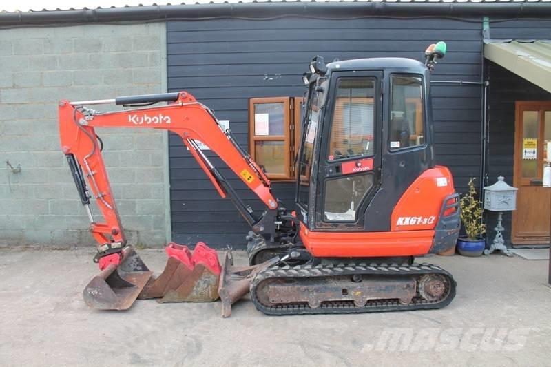 Kubota KX 61-3 Miniescavatori