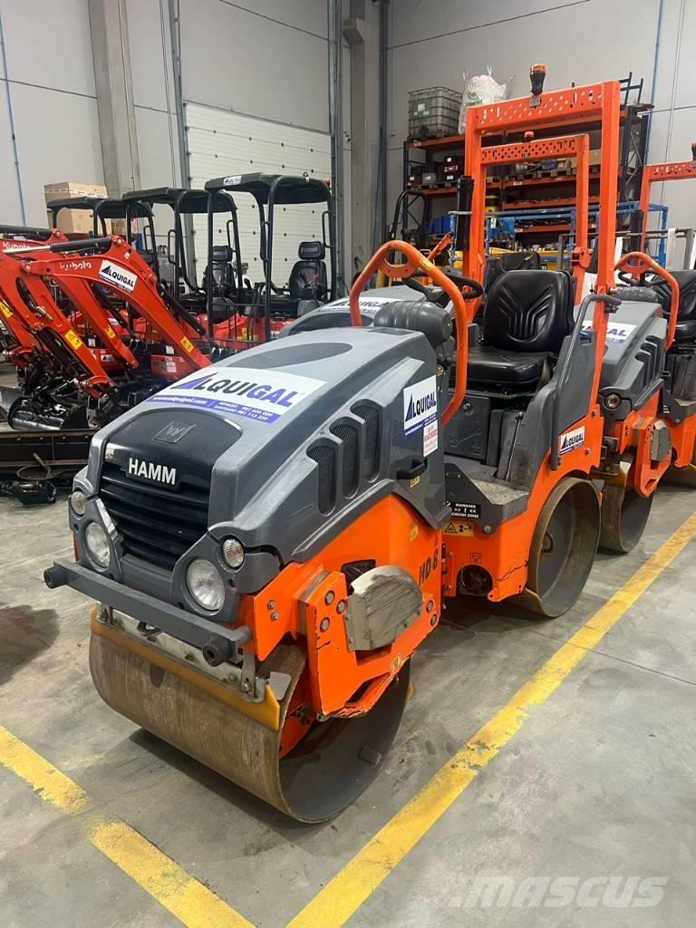 Hamm HD 8 VV Rulli a doppio tamburo