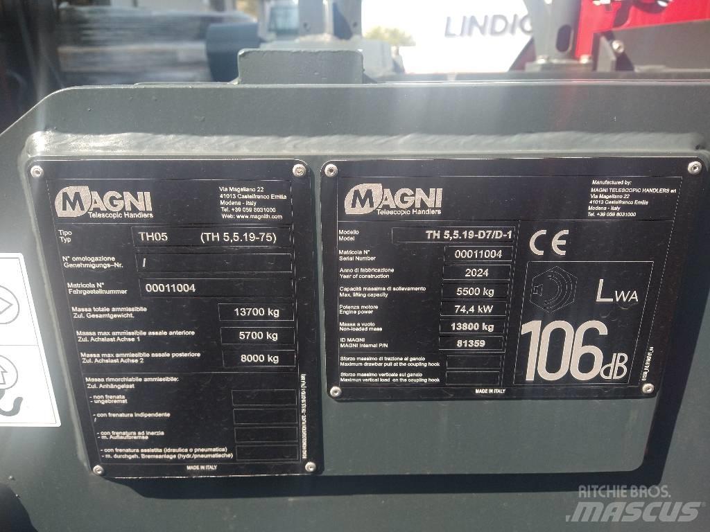 Magni TH 5.5 19 P Sollevatori telescopici
