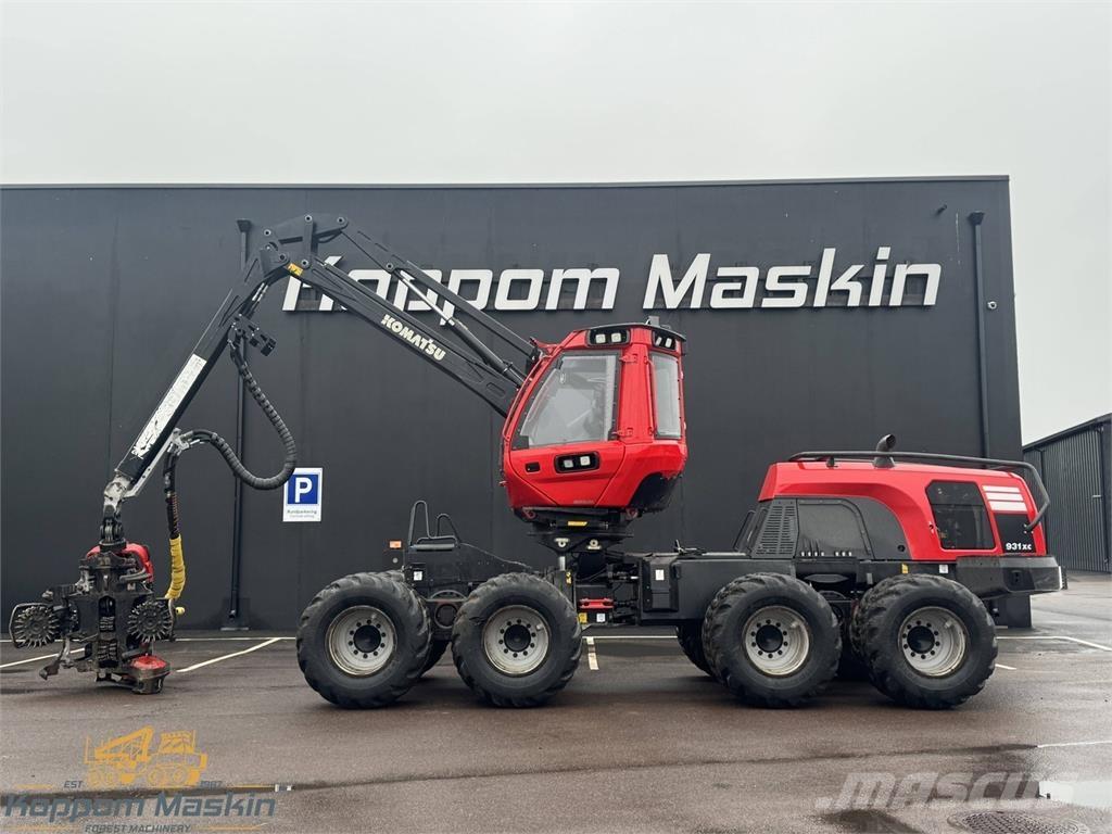 Komatsu 931XC Abbattitrici, Disboscatrici