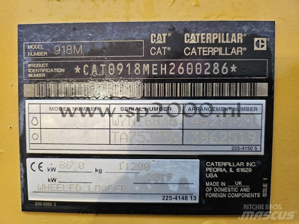 CAT 918 M Pale gommate