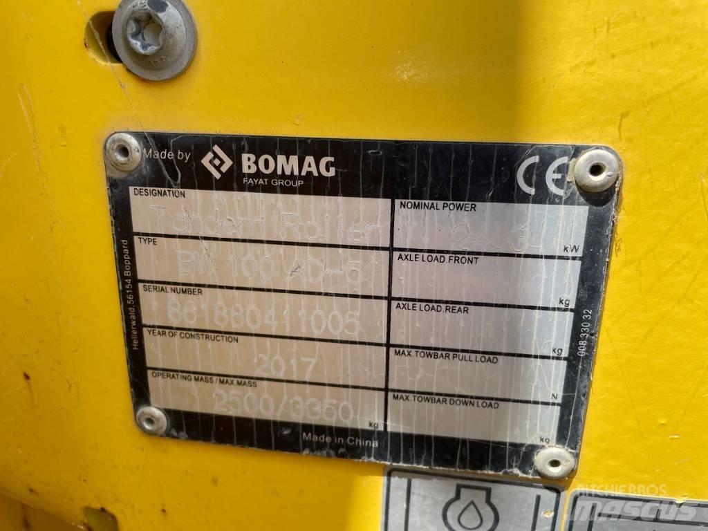 Bomag BW 100 AD-5 Rulli a doppio tamburo