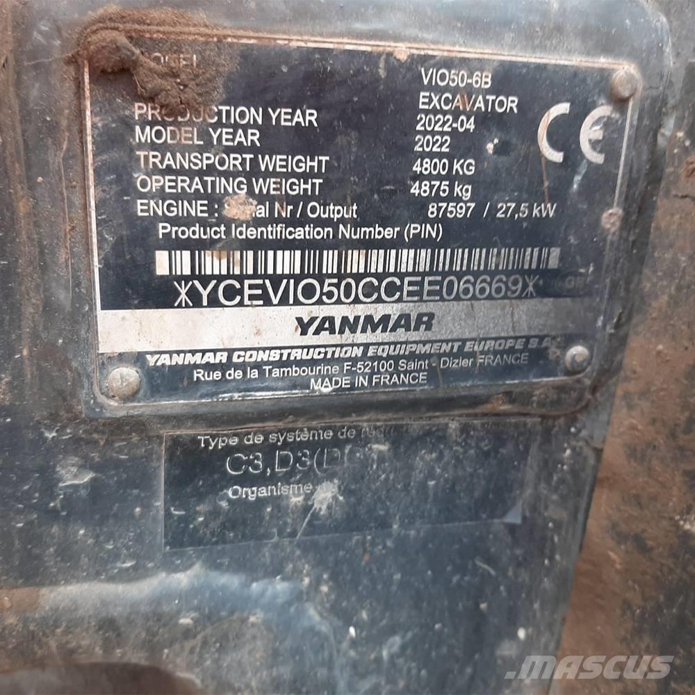 Yanmar Vio 50 Miniescavatori