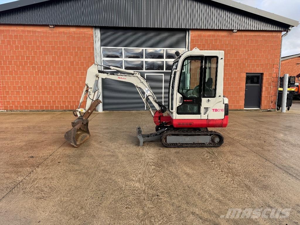 Takeuchi TB 016 Miniescavatori