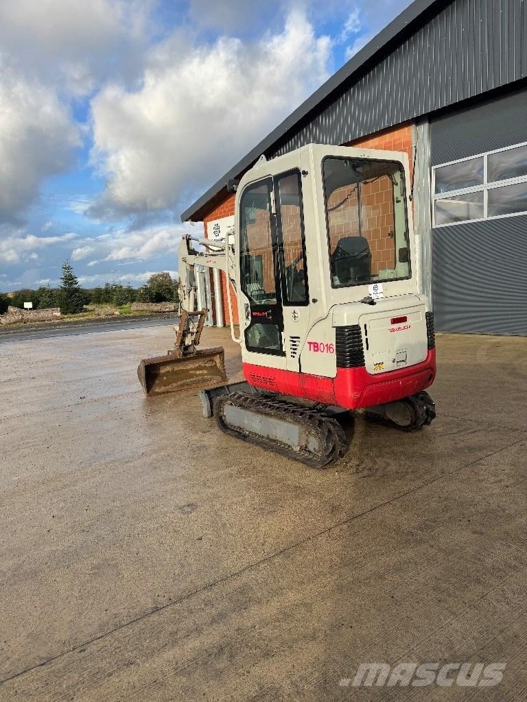 Takeuchi TB 016 Miniescavatori