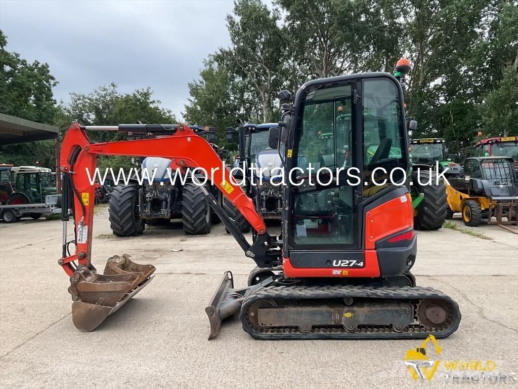 Kubota U 27-4 Miniescavatori