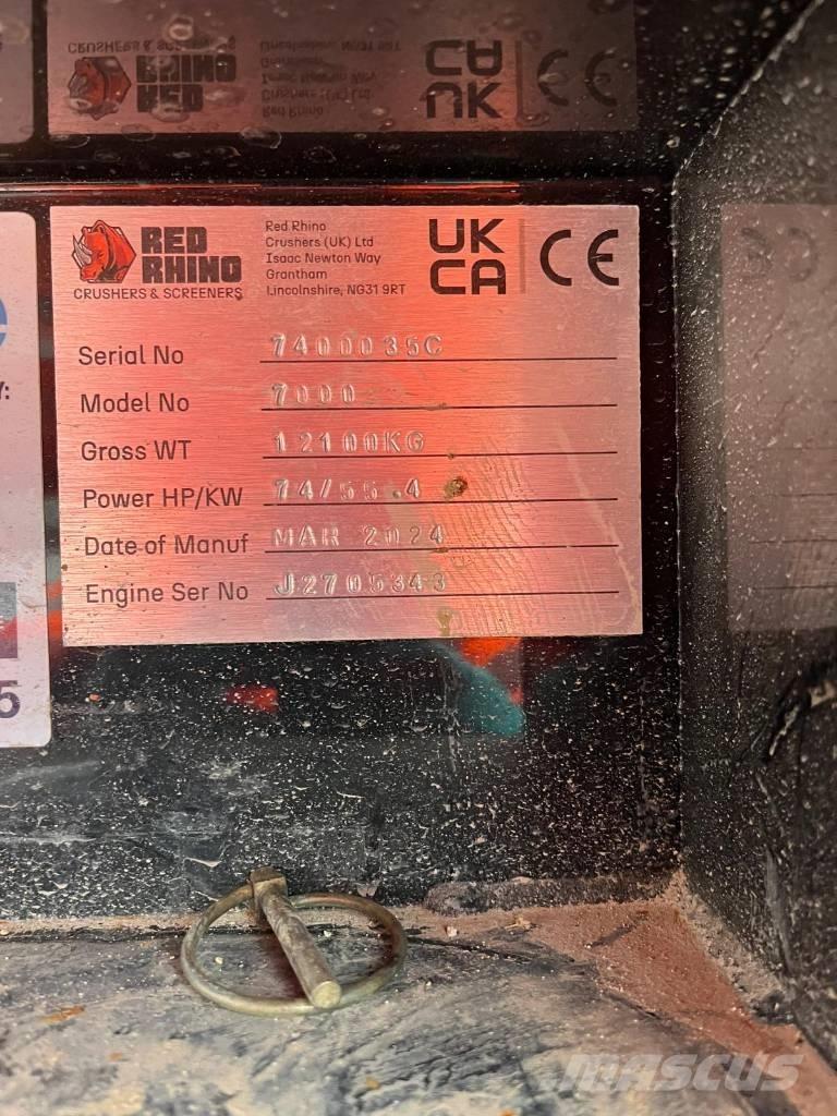 Red Rhino 7000 Frantoi