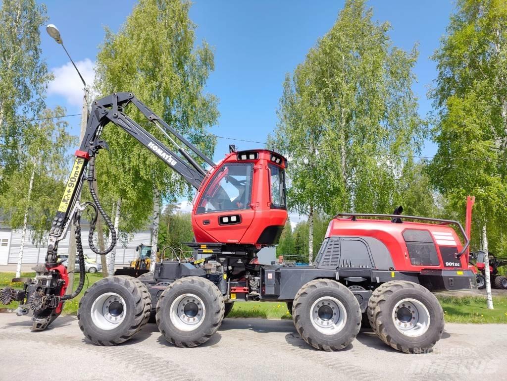 Komatsu 901 XC Abbattitrici, Disboscatrici