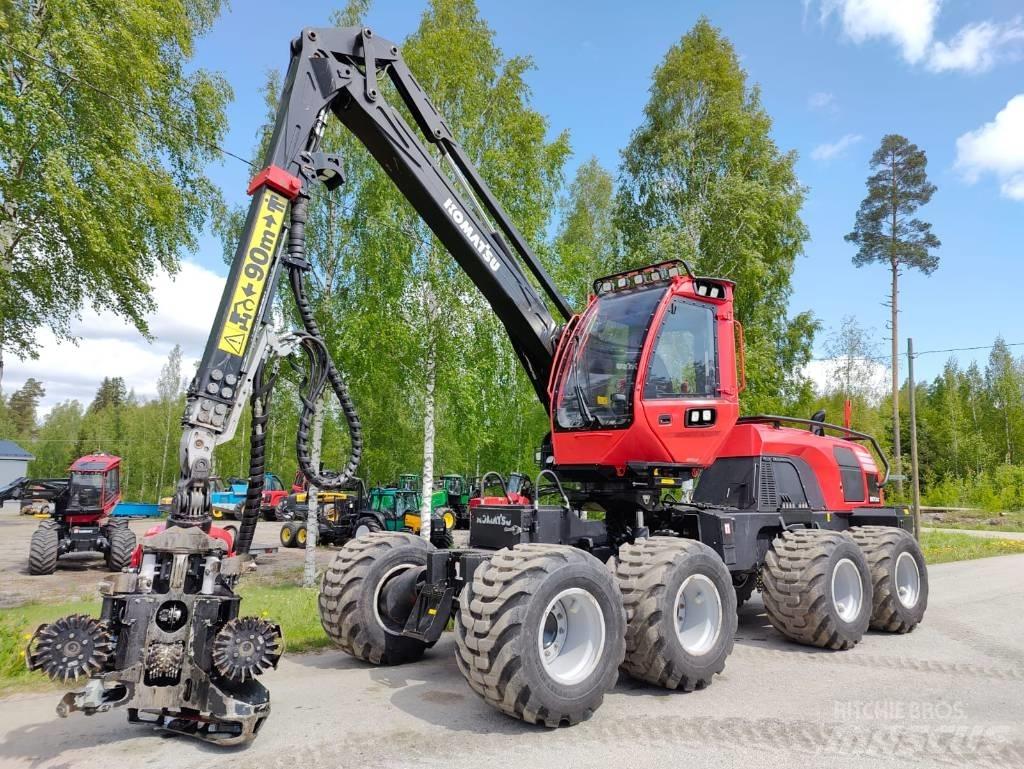 Komatsu 901 XC Abbattitrici, Disboscatrici