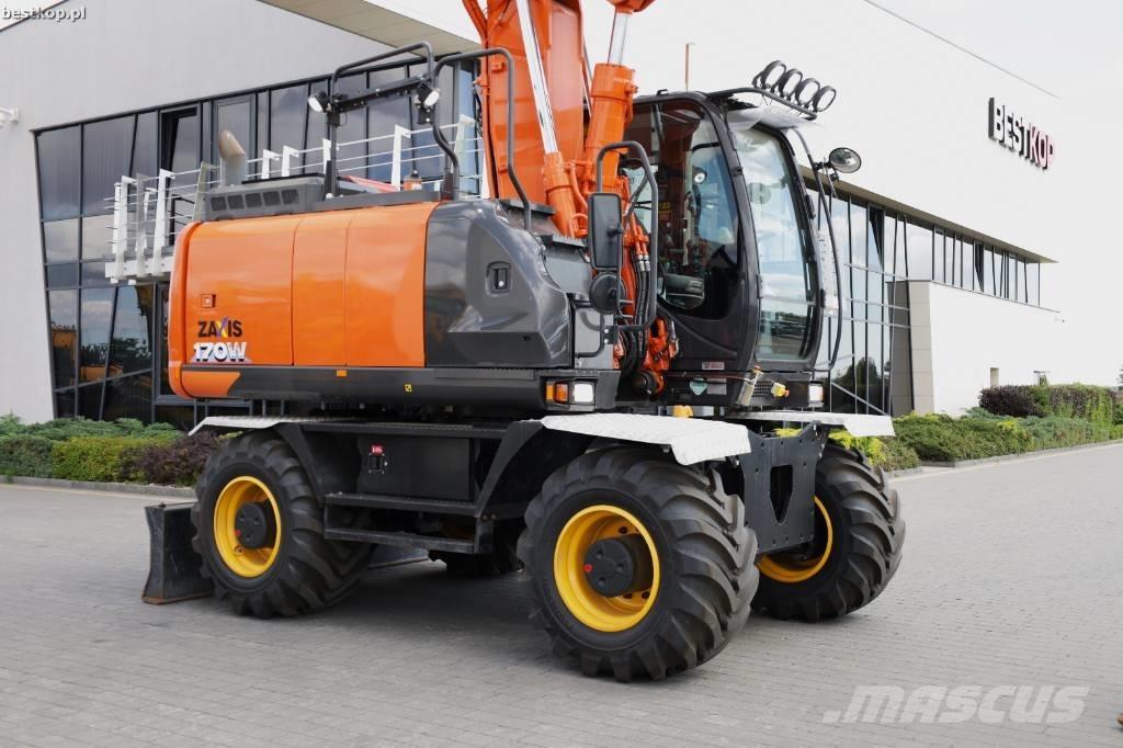 Hitachi ZX 170 W-6 Escavatori gommati