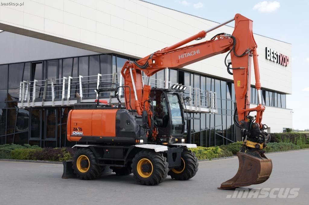 Hitachi ZX 170 W-6 Escavatori gommati