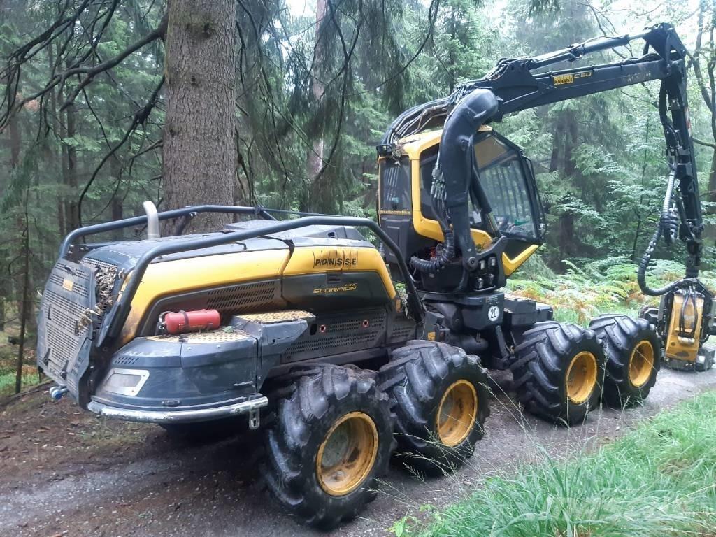 Ponsse Scorpion King Abbattitrici, Disboscatrici