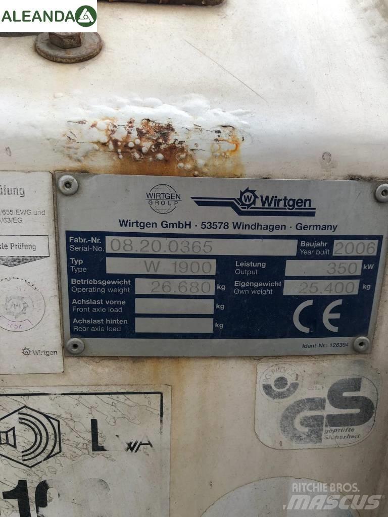 Wirtgen W1900 Fresa a freddo per asfalto