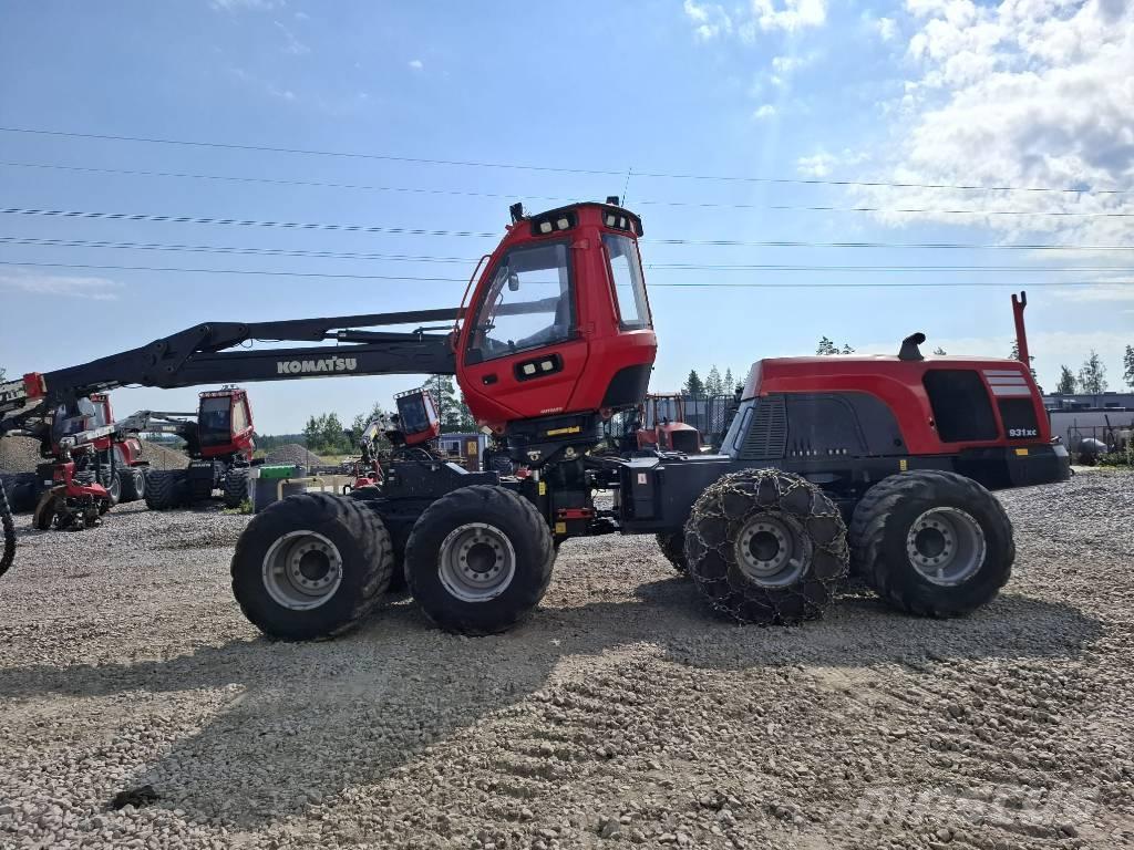 Komatsu 931 XC Abbattitrici, Disboscatrici