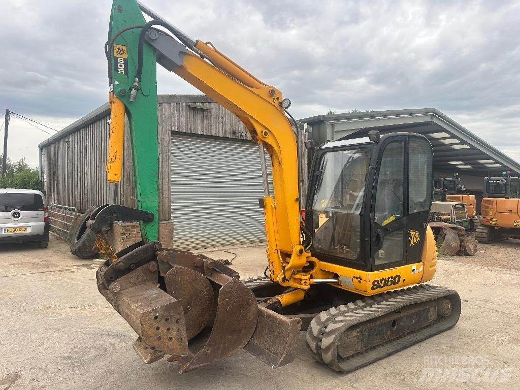 JCB 8060 Miniescavatori