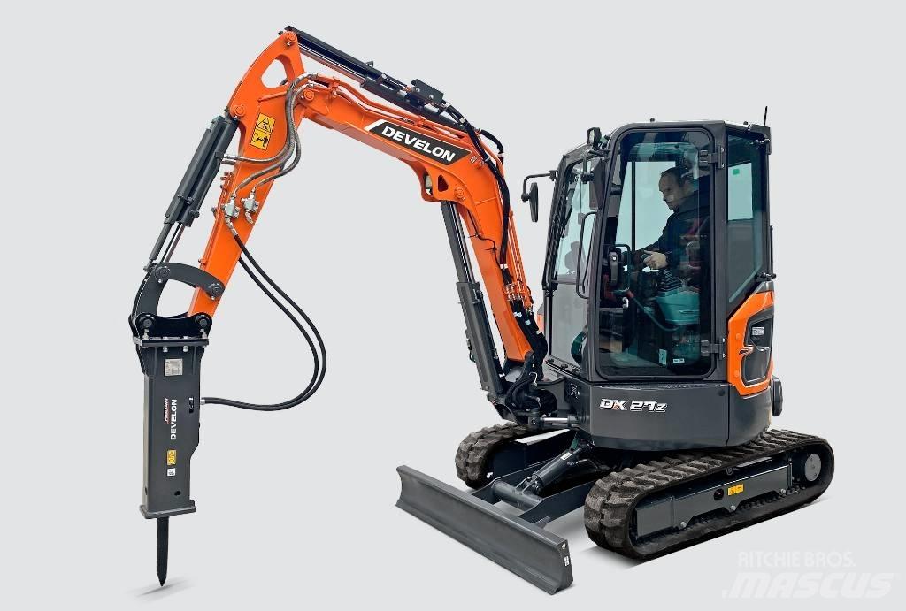 Develon DX 27 Z-7 Miniescavatori