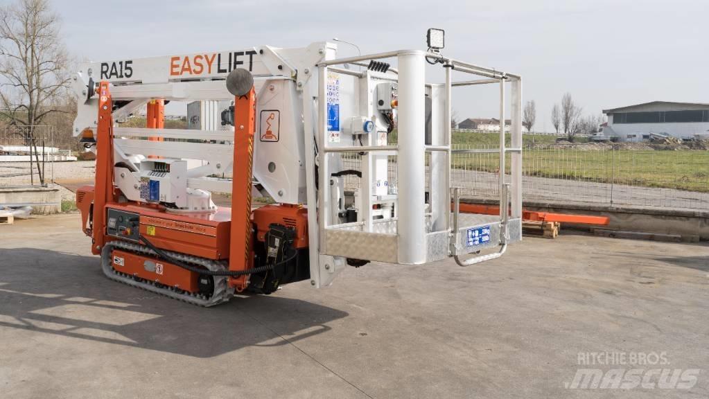 EasyLift RA 15 Piattaforme cingolate, Piattaforme a ragno e Montacarichi