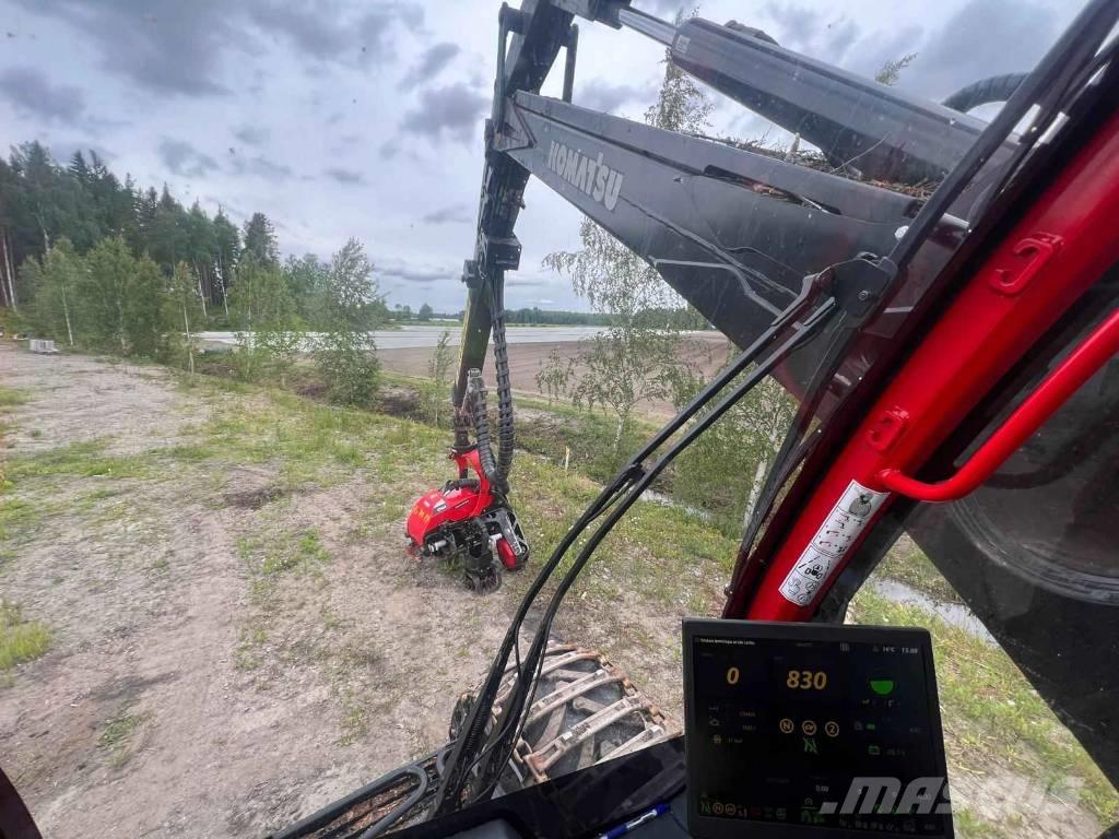 Komatsu 951 XC Abbattitrici, Disboscatrici