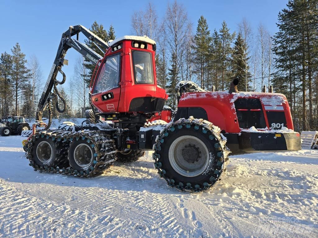 Komatsu 901 Abbattitrici, Disboscatrici