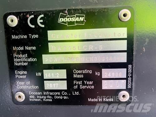 Doosan DX235LCR-5 Escavatori cingolati