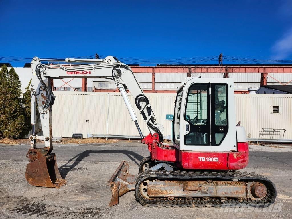 Takeuchi TB 180 FR Escavatori cingolati