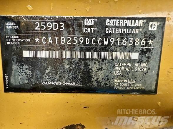 CAT 259D3 Mini Pale Gommate