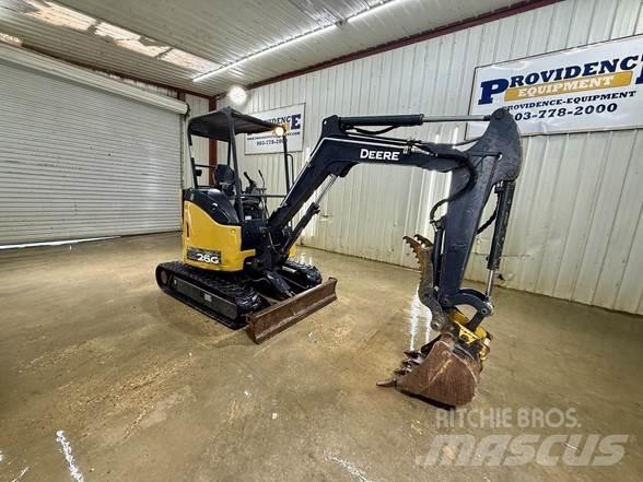 John Deere 26G Miniescavatori