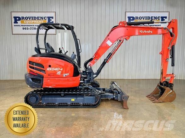 Kubota KX040-4 Miniescavatori