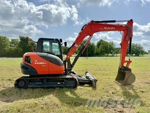 Kubota KX080-4 Escavatori cingolati
