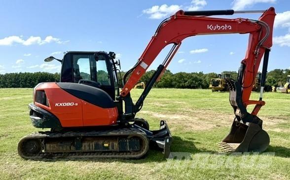 Kubota KX080-5 Escavatori cingolati