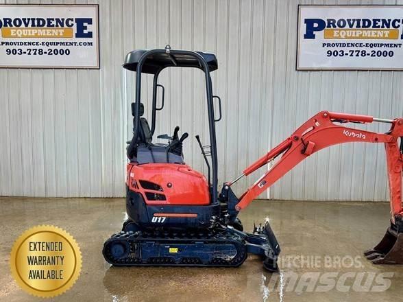 Kubota U17 Miniescavatori