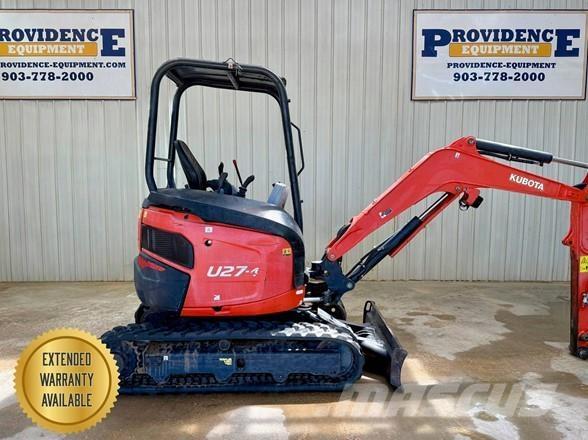 Kubota U27-4 Miniescavatori