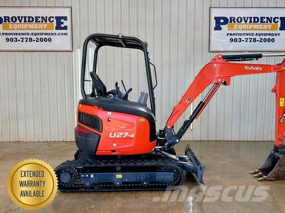 Kubota U27-4 Miniescavatori