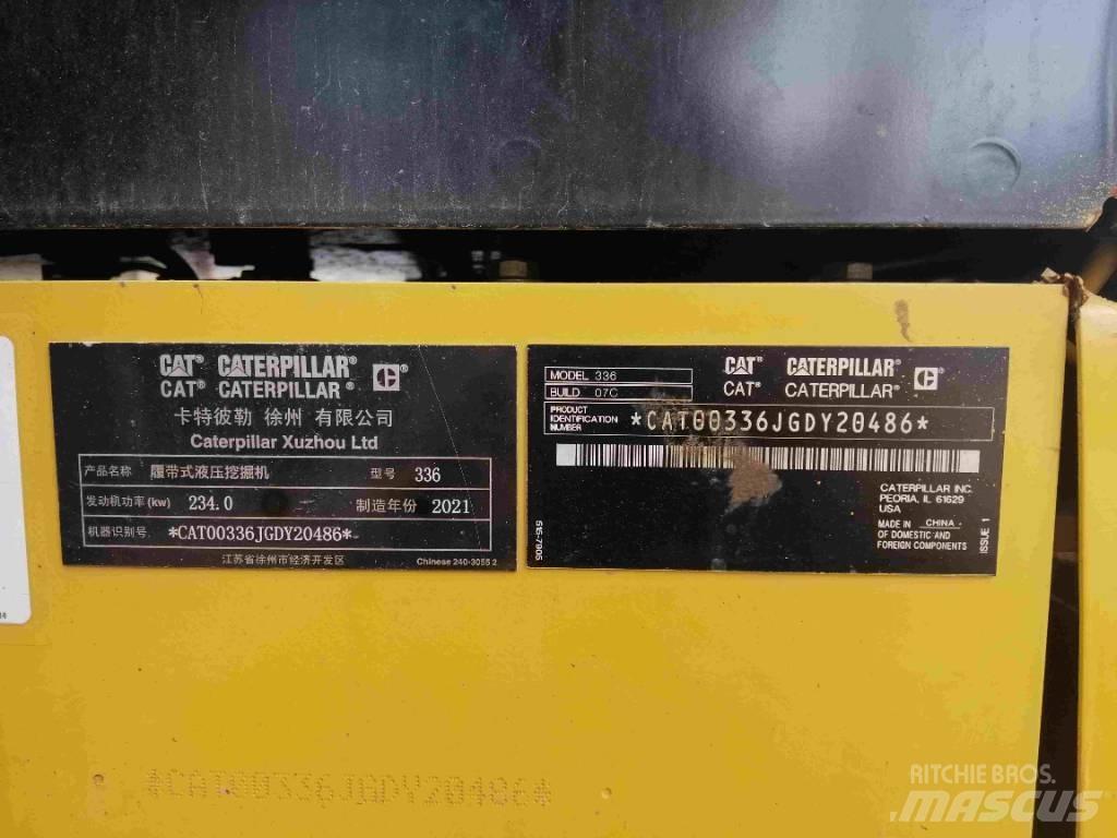 CAT 2020 CAT 336 Escavatori cingolati