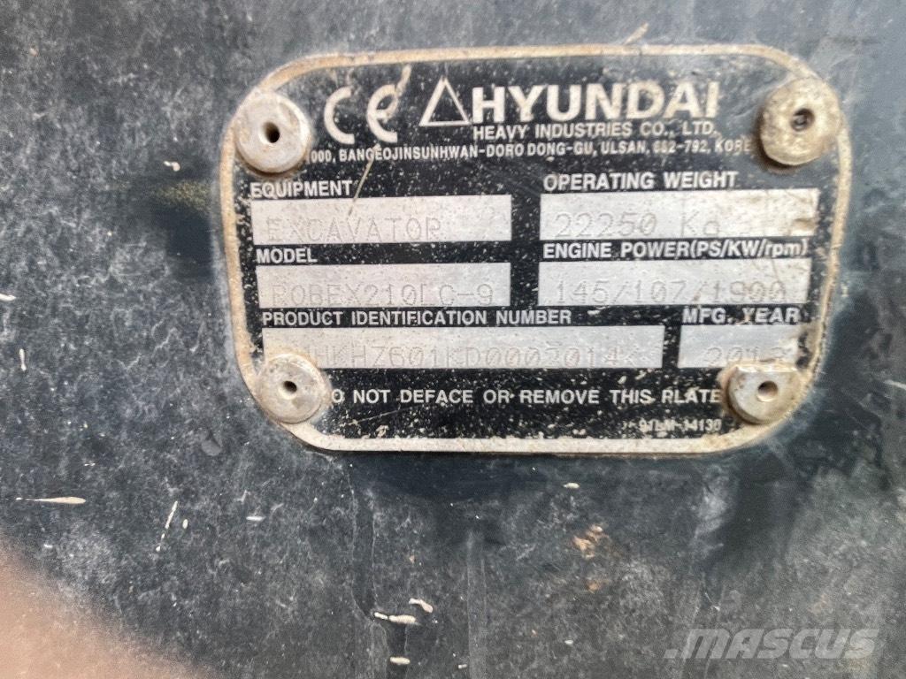 Hyundai 210-9 Escavatori cingolati